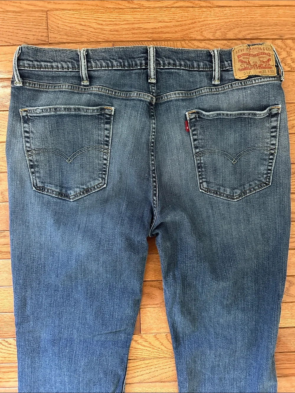 👖 LEVI’S men’s jeans Straight Leg Men's Denim 38 waist 32 length Levi’s 514